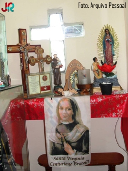Oratório Santo Antônio pertencente à família do Prof. José Lira